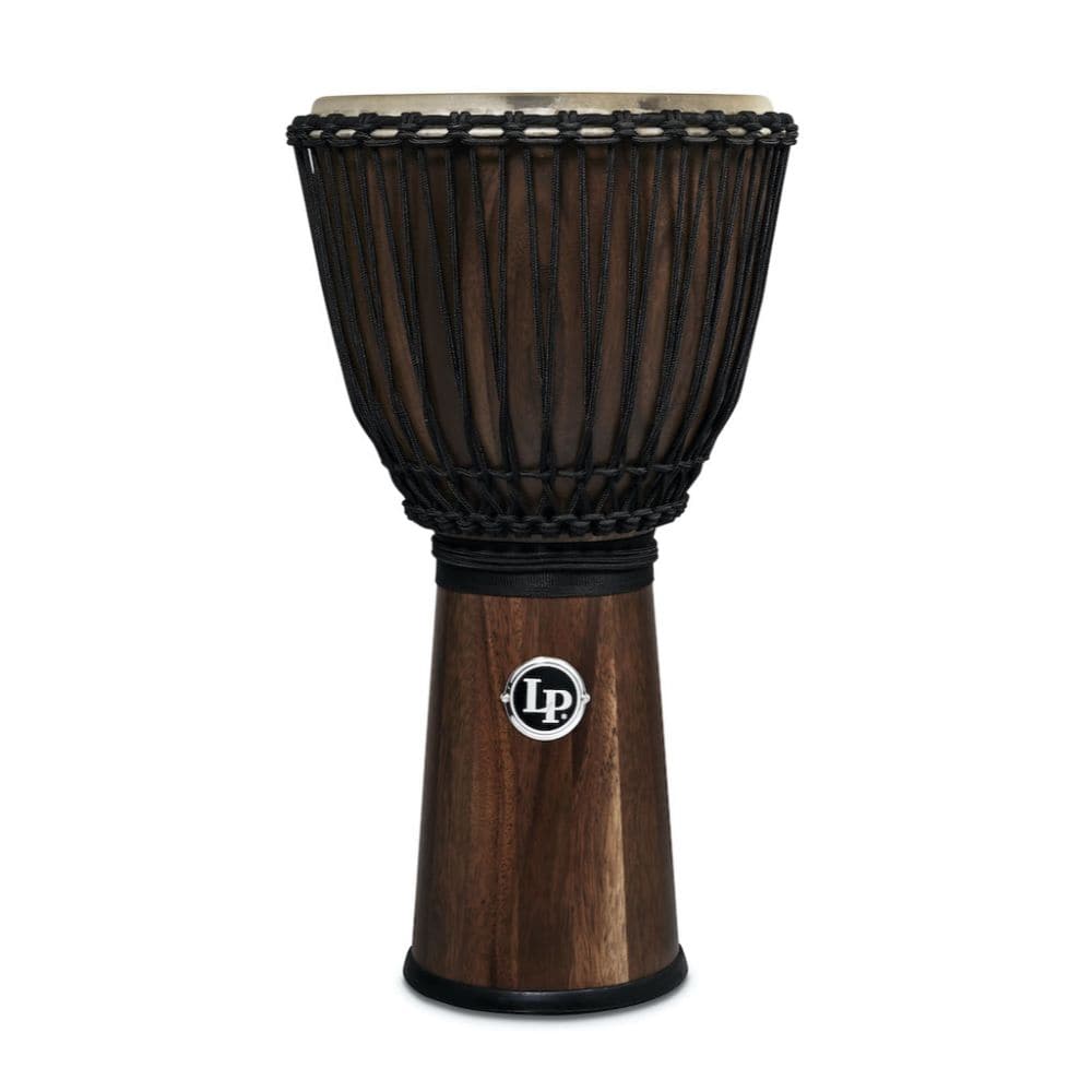 LP 12.5 Rope Tuned Djembe Siam Walnut