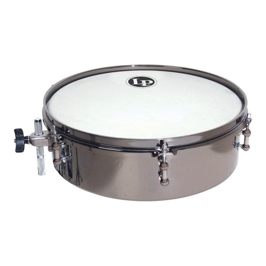 LP 12 Drum Set Timbale - Black Nickel