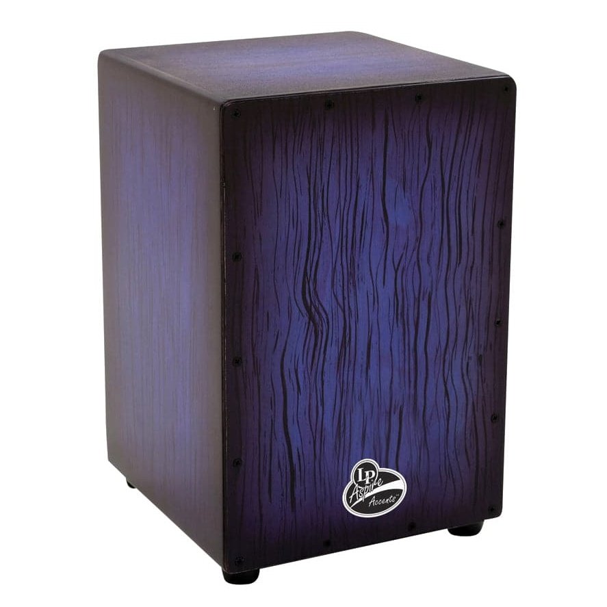 LP Aspire Accents Cajon - Blue Burst Streak