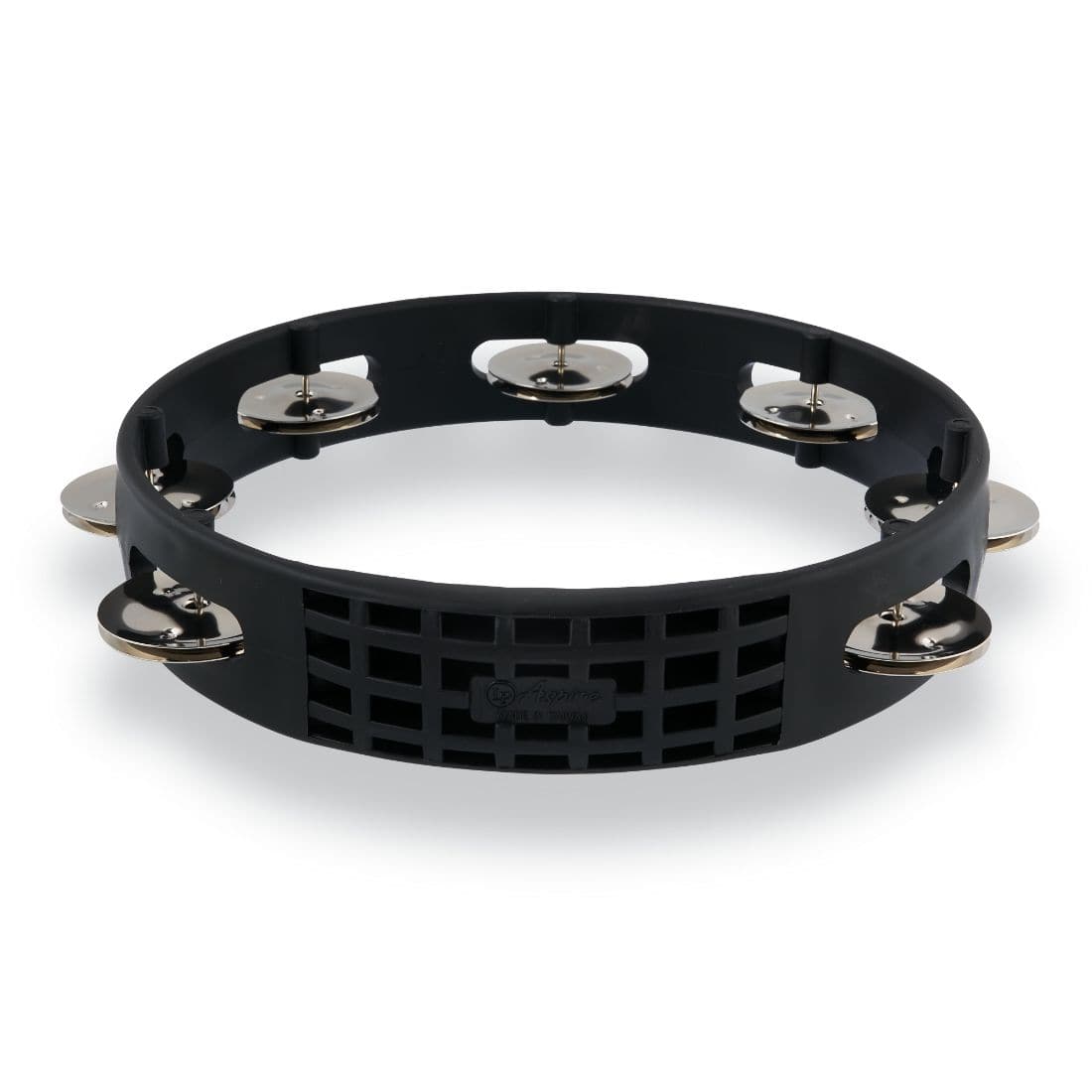 LP Aspire 8 Plastic Tambourine - Black