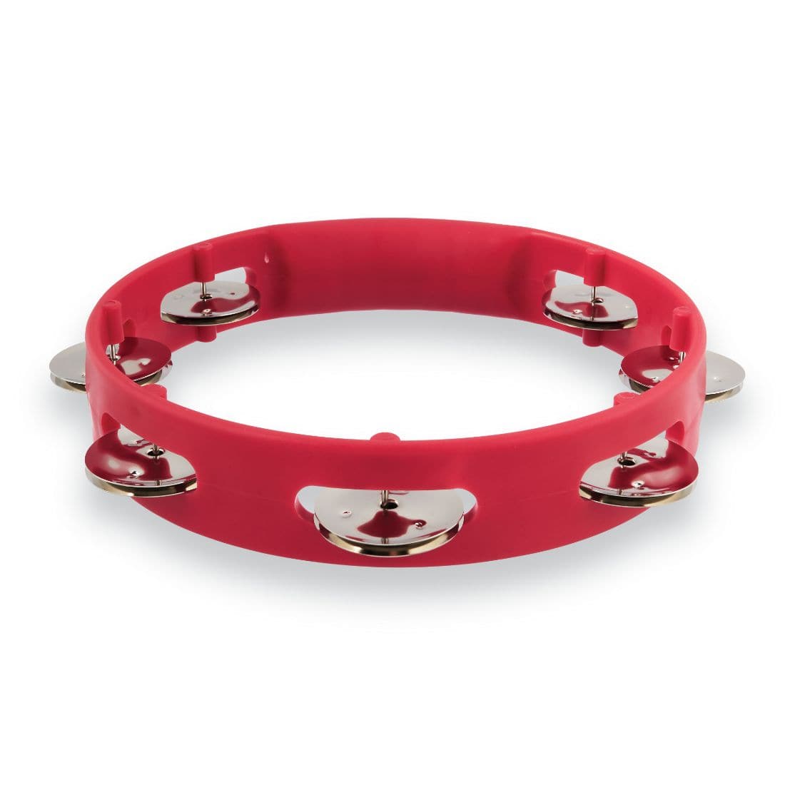 LP Aspire 8 Plastic Tambourine - Red