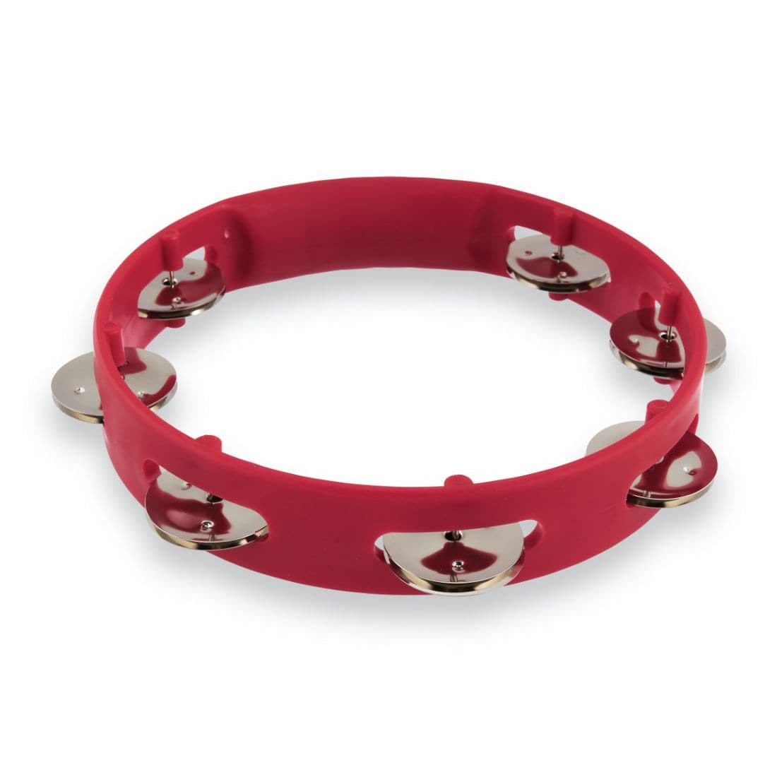 LP Aspire 8 Plastic Tambourine - Red