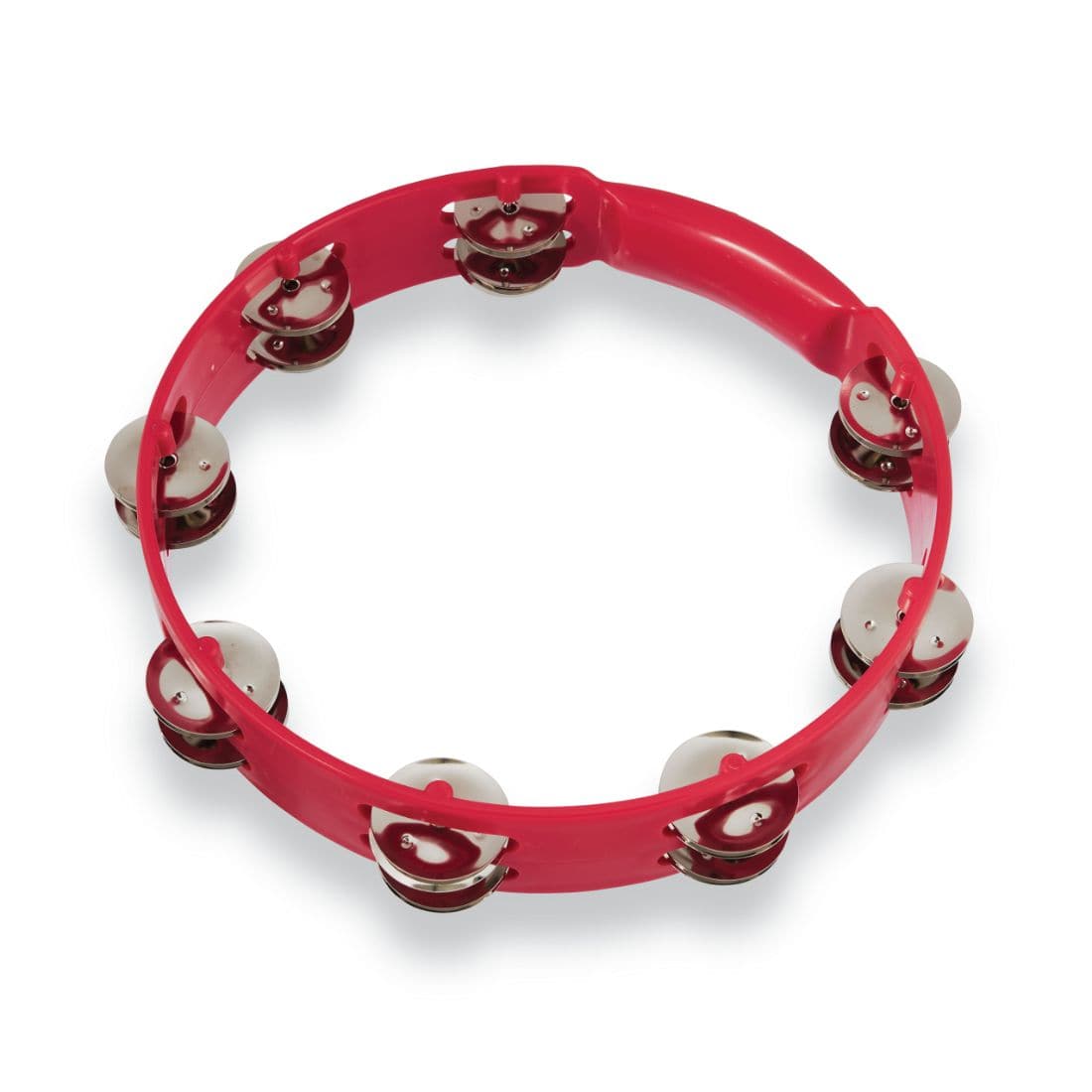 LP Aspire 10 Plastic Tambourine - Red