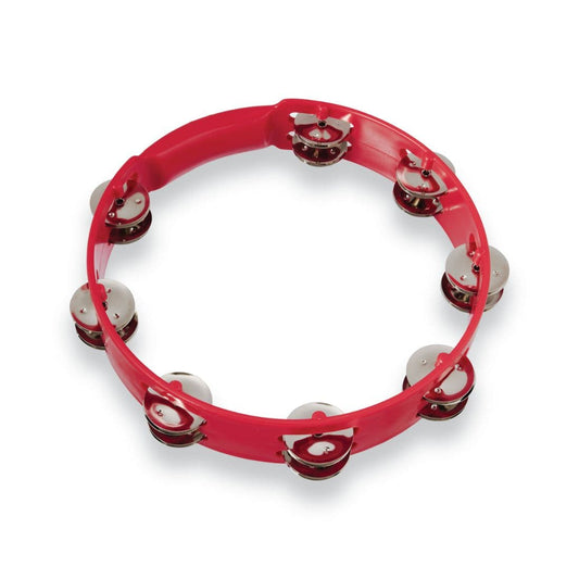 LP Aspire 10 Plastic Tambourine - Red