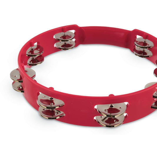 LP Aspire 10 Plastic Tambourine - Red