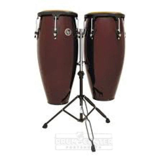 LP Aspire Wood Conga Set with Double Stand