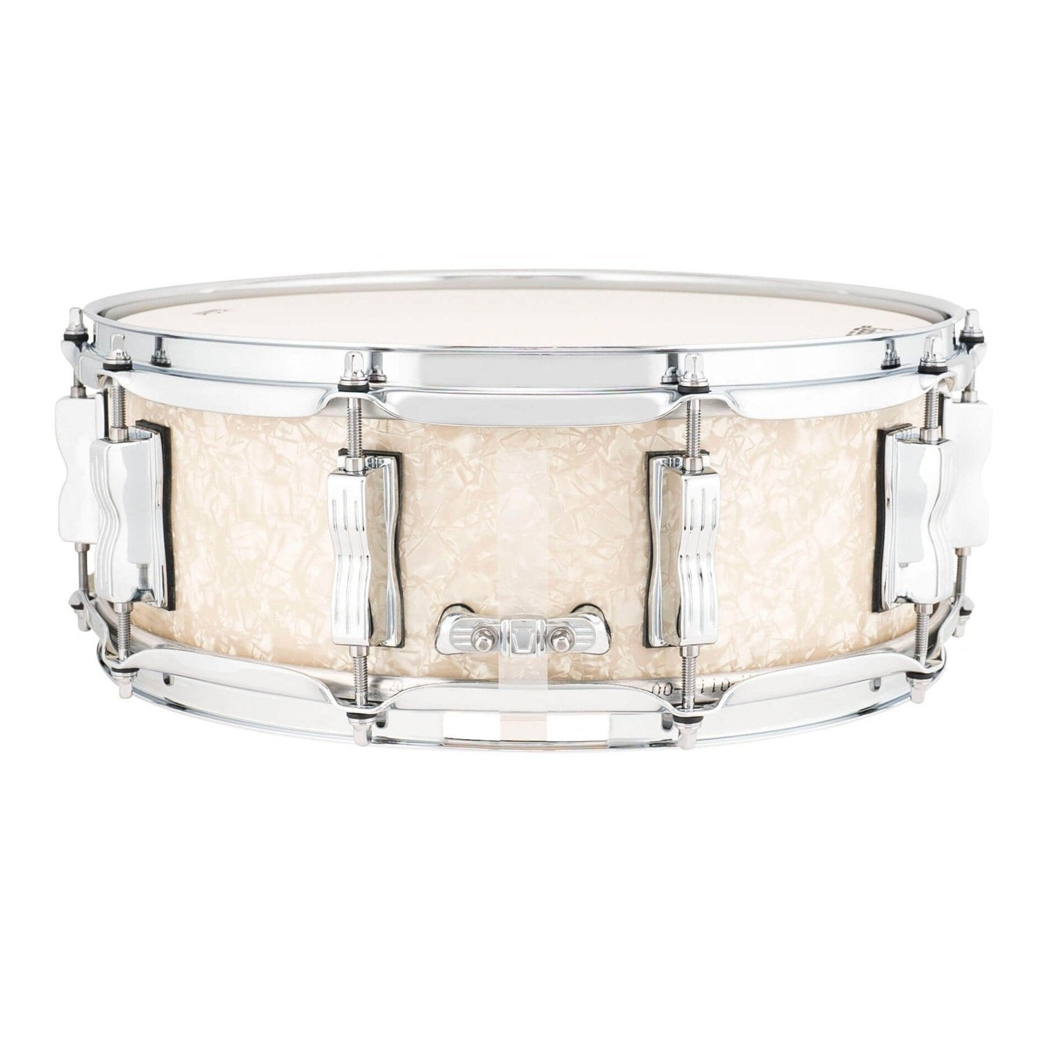 Ludwig Classic Maple Snare Drum 14x5 Vintage White Marine
