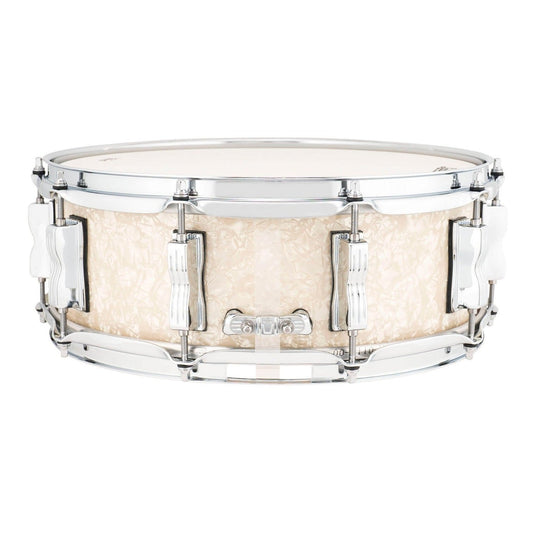 Ludwig Classic Maple Snare Drum 14x5 Vintage White Marine