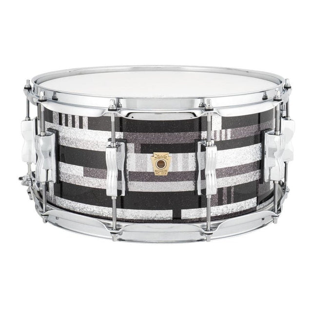 Ludwig Classic Maple Snare Drum - 14x6.5 - Digital Black Sparkle