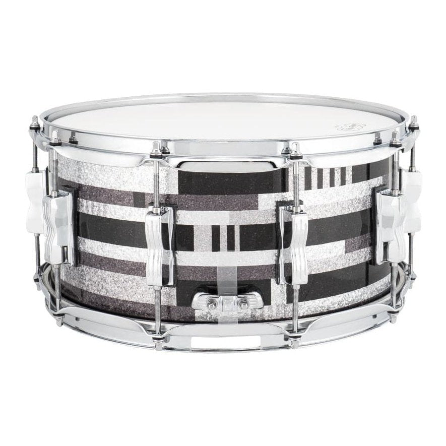 Ludwig Classic Maple Snare Drum - 14x6.5 - Digital Black Sparkle
