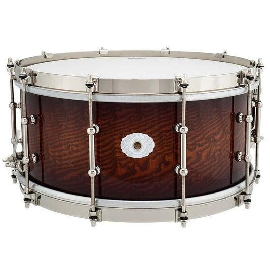Ludwig Limited Edition Aged Exotic Tamo Ash Snare Drum - 14x6.5 - Cherry Caramel