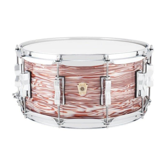 Ludwig Classic Maple Snare Drum 14x6.5 Vintage Pink Oyster