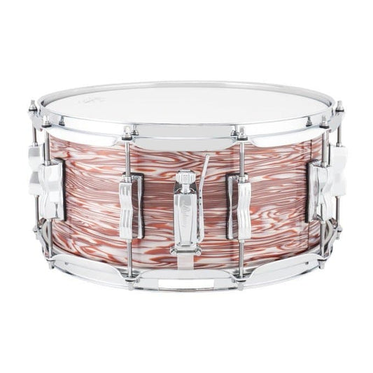 Ludwig Classic Maple Snare Drum 14x6.5 Vintage Pink Oyster