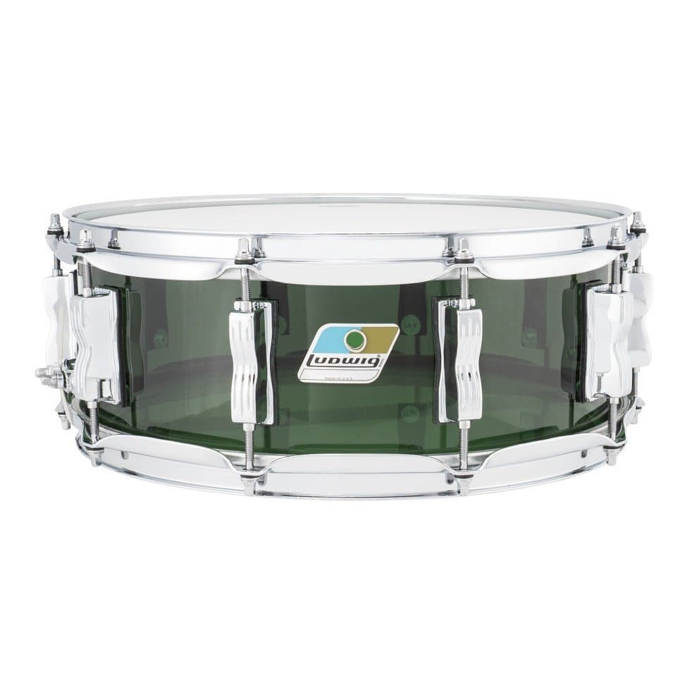 Ludwig Vistalite Snare Drum 14x5 Green