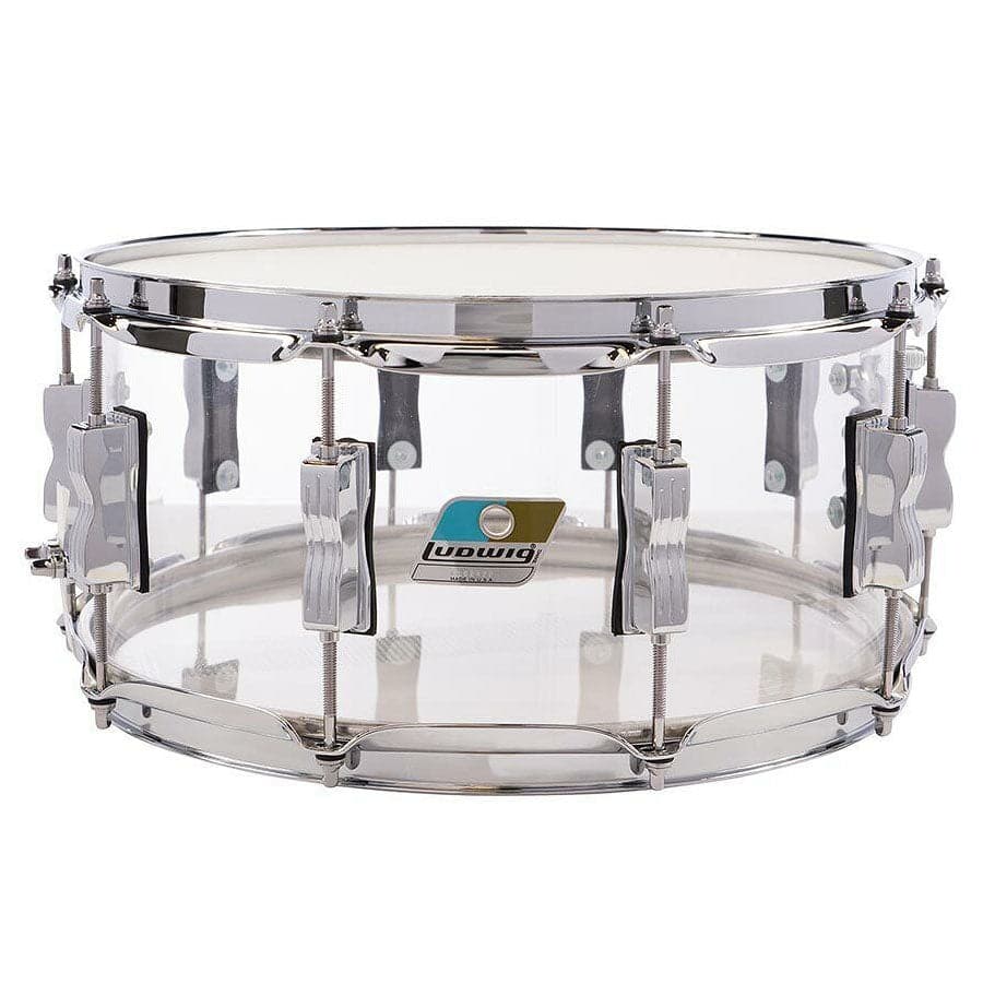 Ludwig Vistalite Snare Drum 14x6.5 Clear
