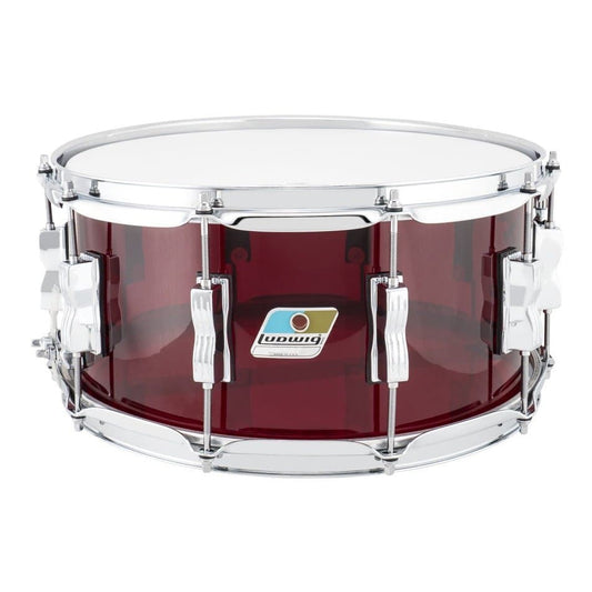 Ludwig Vistalite Snare Drum 14x6.5 Red