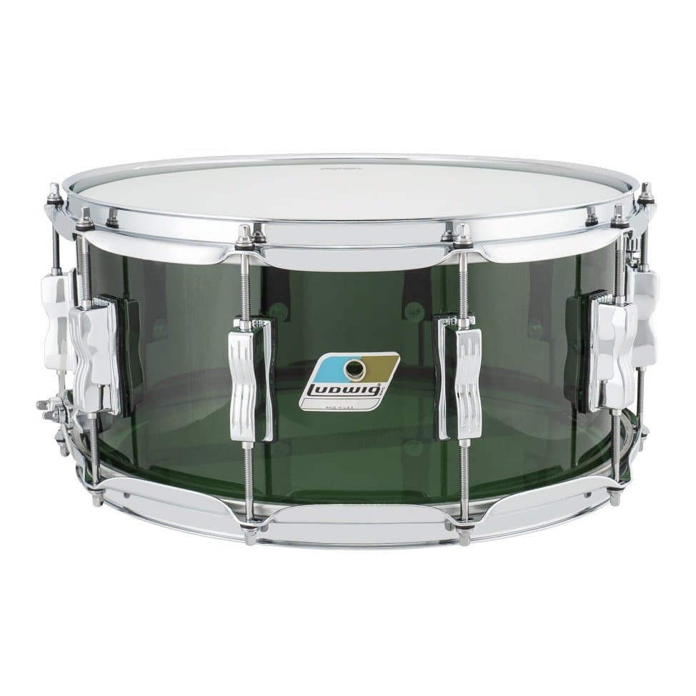 Ludwig Vistalite Snare Drum 14x6.5 Green