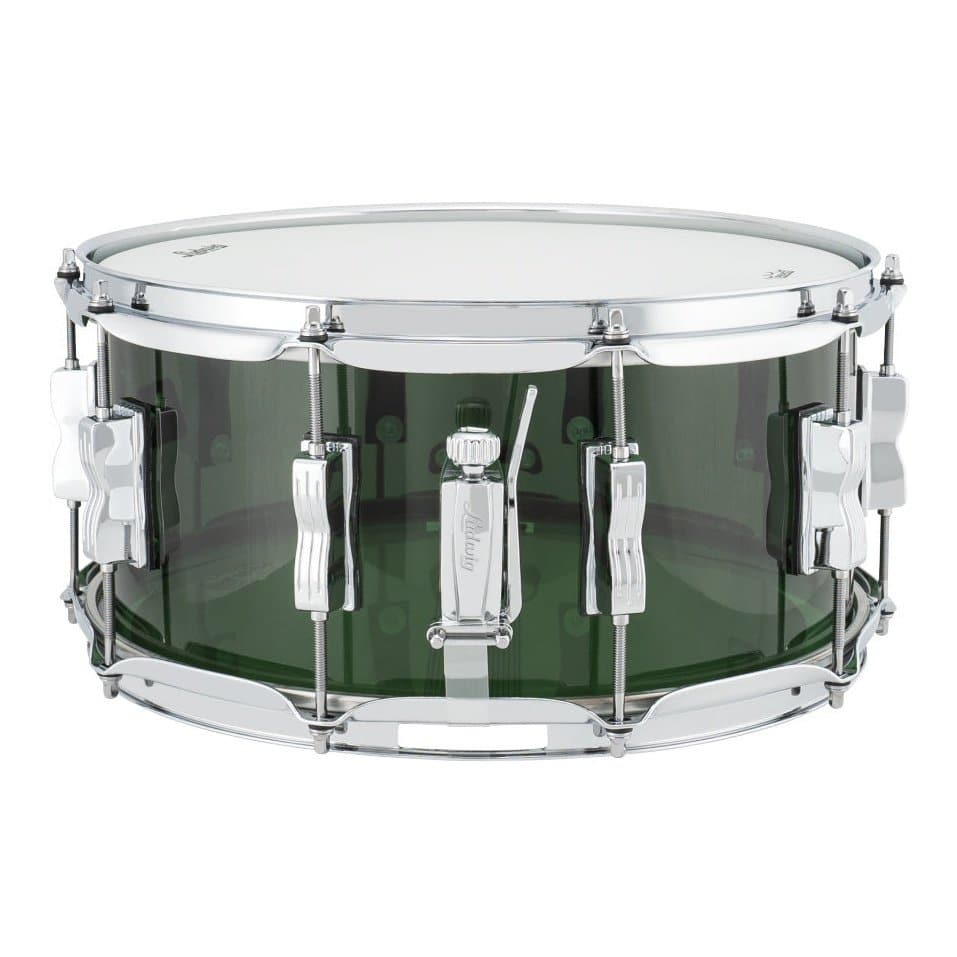 Ludwig Vistalite Snare Drum 14x6.5 Green