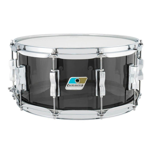 Ludwig Vistalite Snare Drum 14x6.5 Smoke