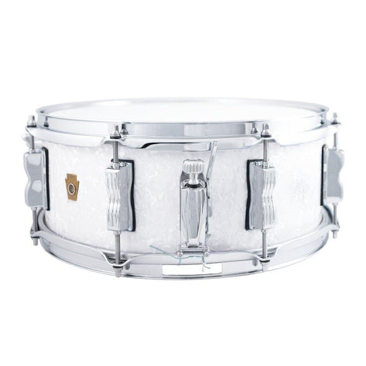Ludwig Legacy Maple Snare Drum 14x5.5 White Marine Pearl