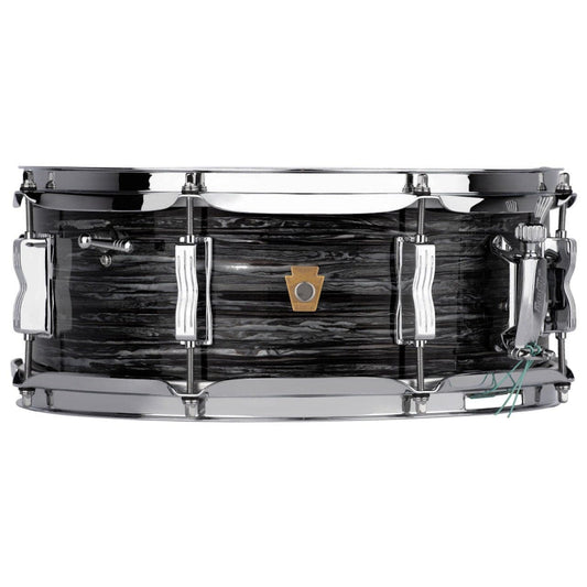 Ludwig Legacy Mahogany Jazz Fest Snare Drum 14x5.5 Vintage Black Oyster