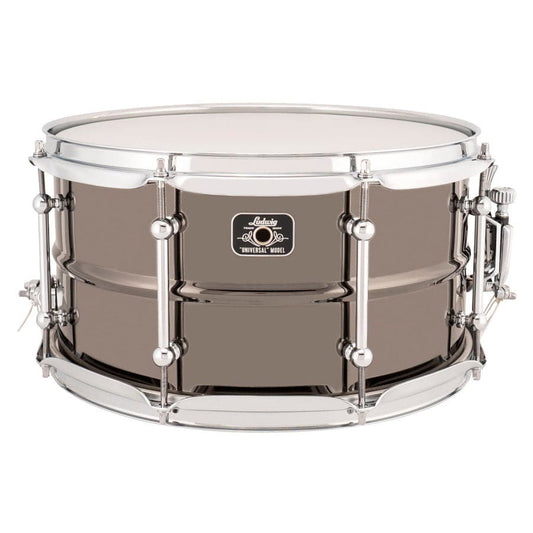 Ludwig LU0713C Universal Brass Snare Drum 13x7 w/Chrome Hardware