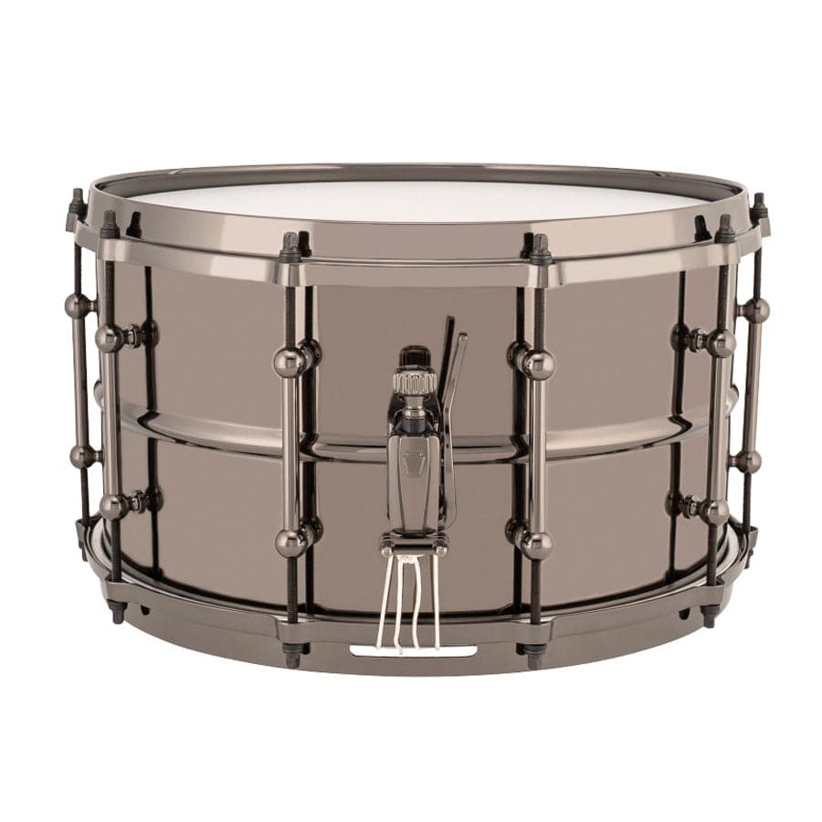 Ludwig LU0814 Universal Brass Snare Drum 14x8 w/Black Hardware