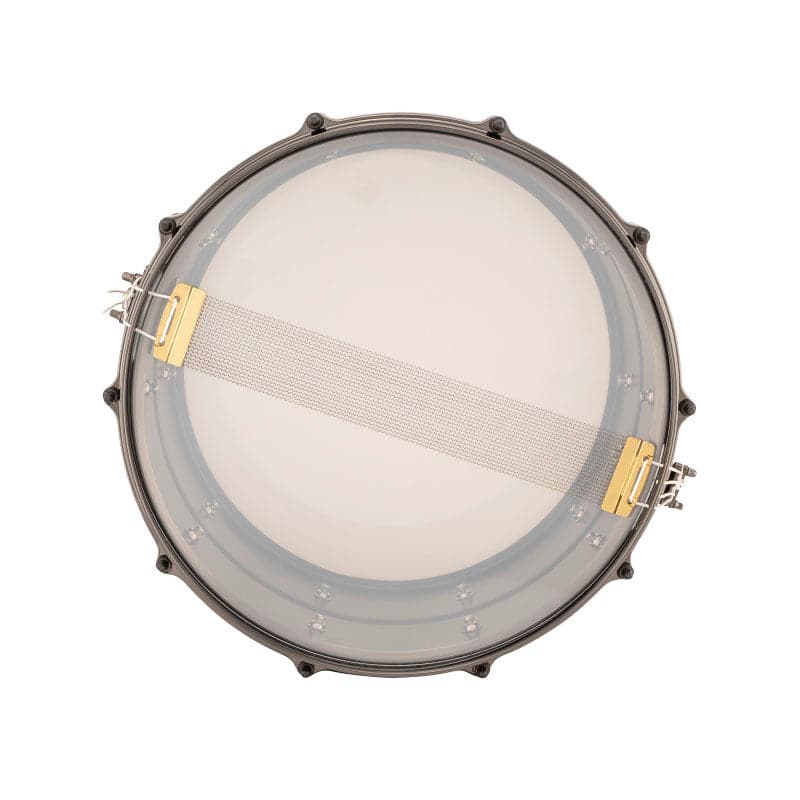 Ludwig LU0814 Universal Brass Snare Drum 14x8 w/Black Hardware