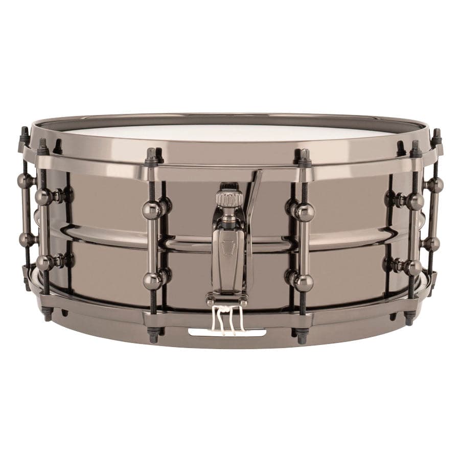 Ludwig LU5514 Universal Brass Snare Drum 14x5.5 w/Black Hardware