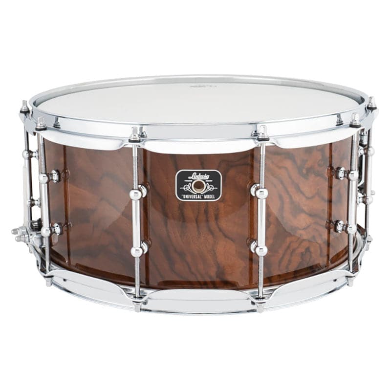 Ludwig LU6514WA Universal Walnut Snare Drum 14x6.5