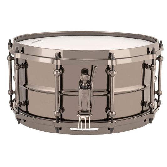 Ludwig LU6514 Universal Brass Snare Drum 14x6.5 w/Black Hardware