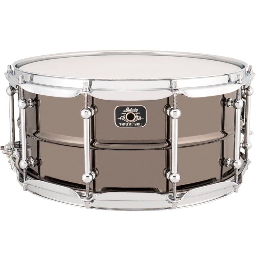Ludwig LU6514C Universal Brass Snare Drum 14x6.5 w/Chrome Hardware