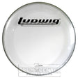 Ludwig Bass Drum Logo Head : 22" Powerstroke 3 Clear w/ Block Logo