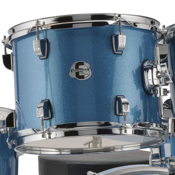 Ludwig Element Evolution Rack Tom 12x9 Blue Sparkle