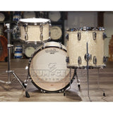 Ludwig Legacy Mahogany 3pc Drum Set Vintage White Marine