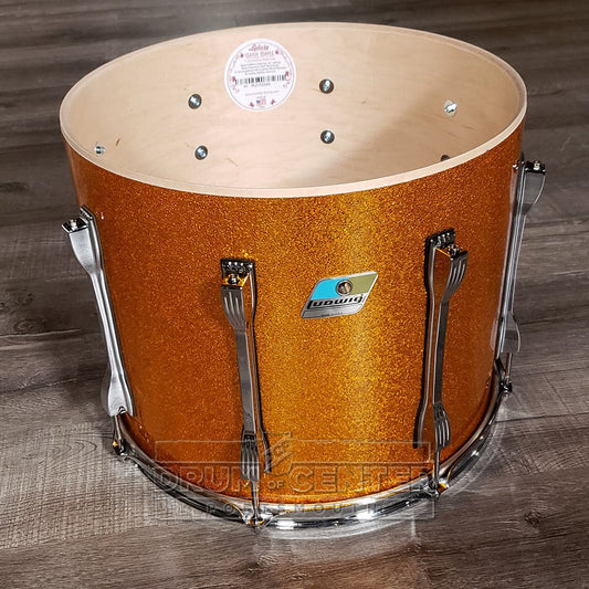 Ludwig Classic Maple 4pc "Mondo" Drum Set Gold Sparkle