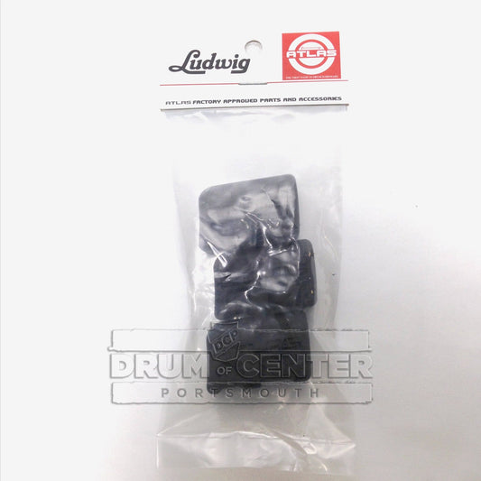 Ludwig PLH1113 Atlas Classic One-Position Rubber Foot 3-Pack