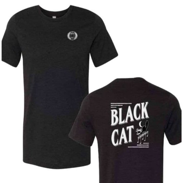 Ludwig Black Cat T-Shirt XX-Large Black