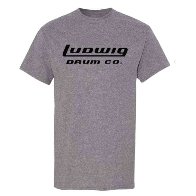 Ludwig Line Logo T-Shirt Medium Gray