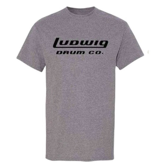 Ludwig Line Logo T-Shirt X-Large Gray