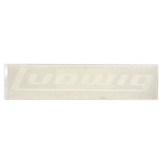 Ludwig P0415W Bass Drum Decal White 10"