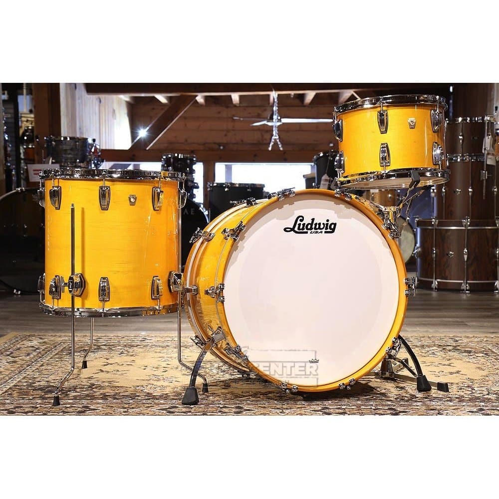 Ludwig Classic Maple 3pc Drum Set Golden Slumbers