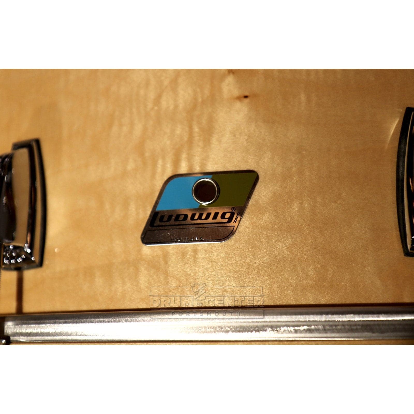 Ludwig Classic Maple 4pc Bonham Drum Set Natural Maple Gloss