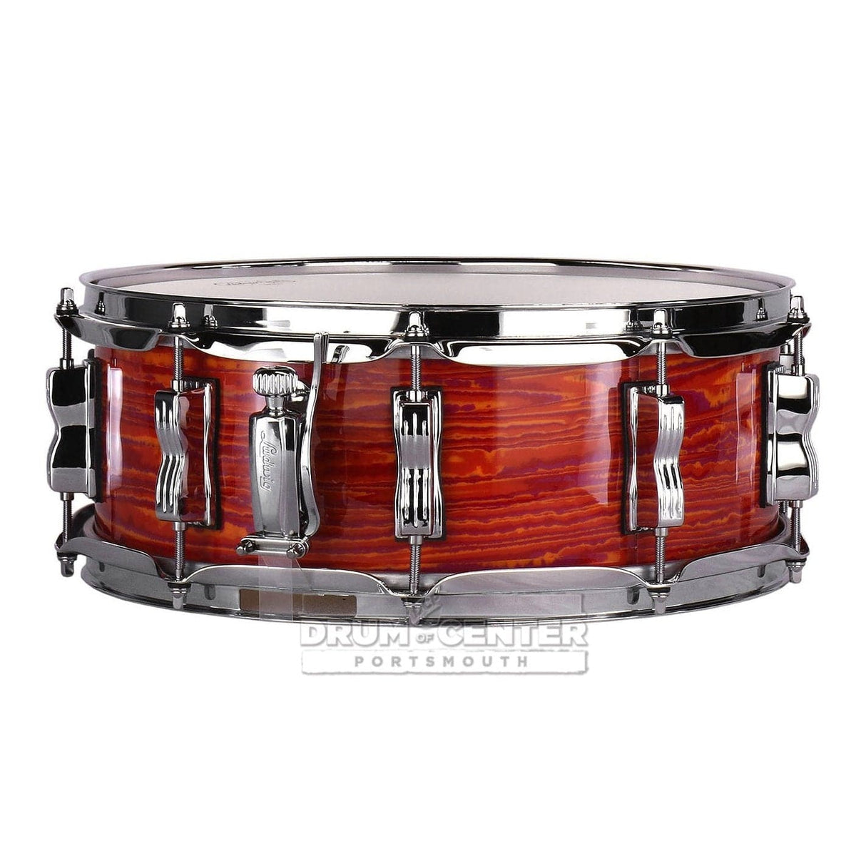 Ludwig Classic Maple Snare Drum - 14x5 - Mod Orange