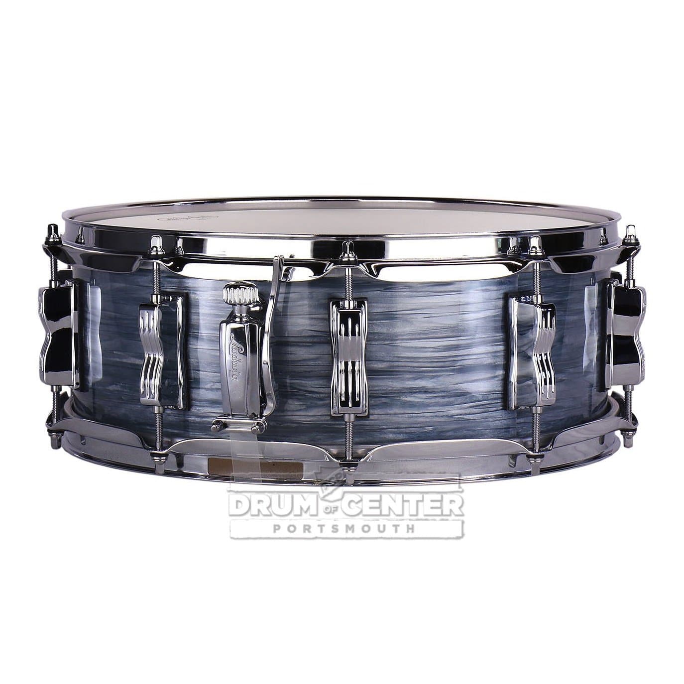 Ludwig Classic Maple Snare Drum 14x5 Vintage Blue Oyster