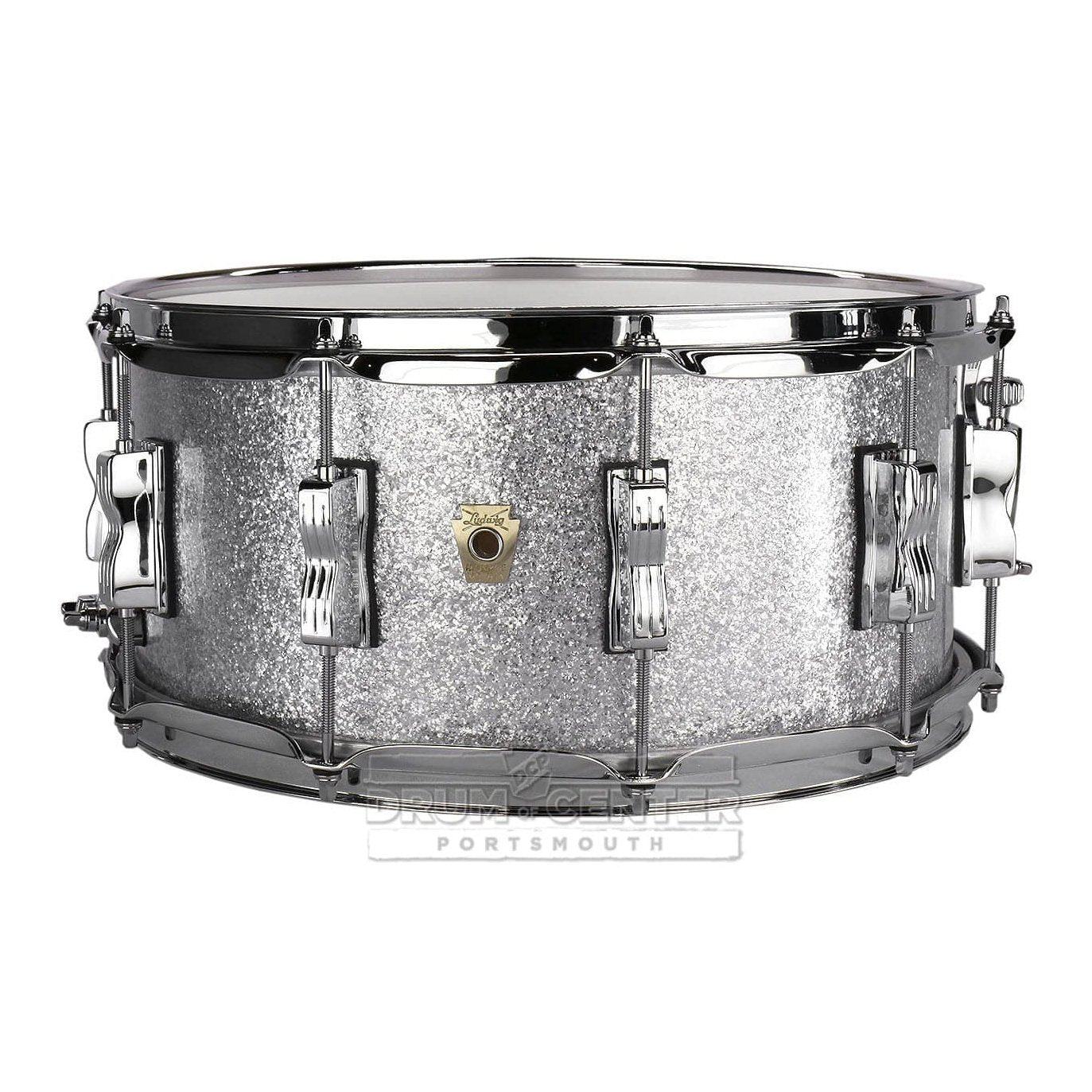 Ludwig Classic Maple Snare Drum - 14x6.5 - Silver Sparkle