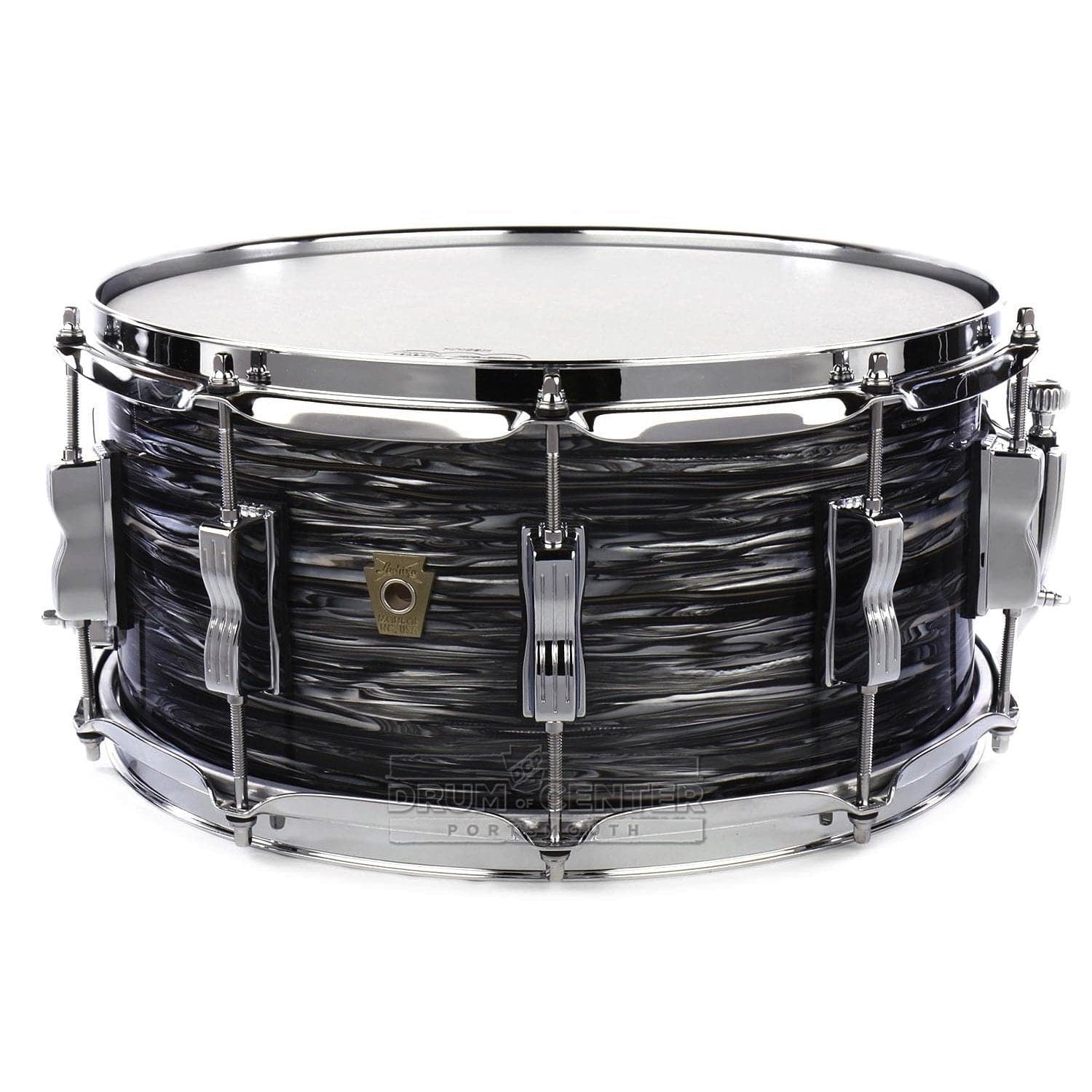 Ludwig Classic Maple Snare Drum 14x6.5 Vintage Black Oyster