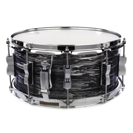Ludwig Classic Maple Snare Drum 14x6.5 Vintage Black Oyster