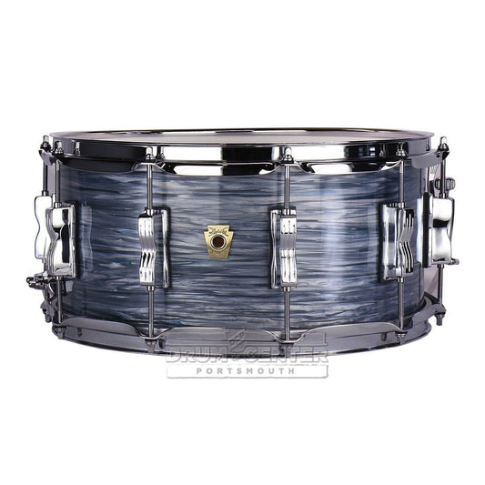 Ludwig Classic Maple Snare Drum - 14x6.5 - Vintage Blue Oyster