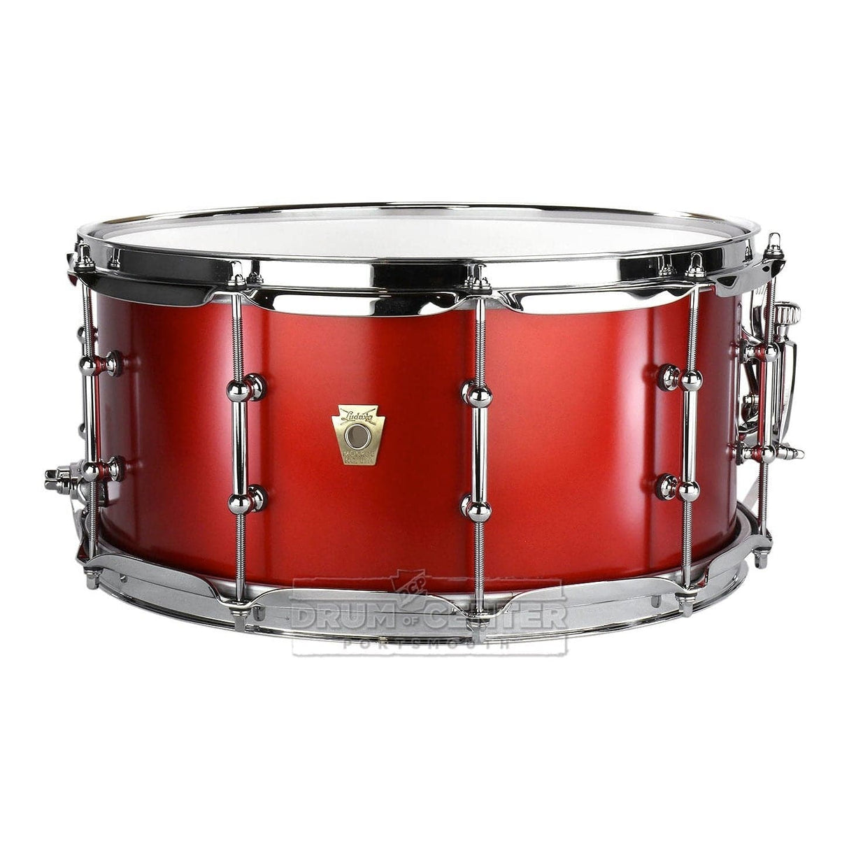 Ludwig Classic Maple Snare Drum w/Tube Lugs Diablo Red | DCP